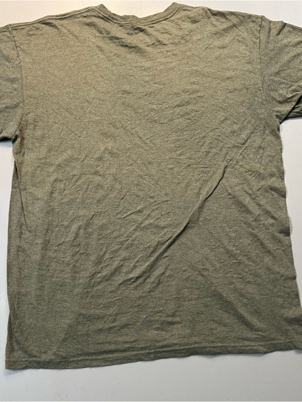Vans Graphic T-Shirt Olive Green Logo Tee Men’s Size XL Casual Streetwear - Picture 3 of 3
